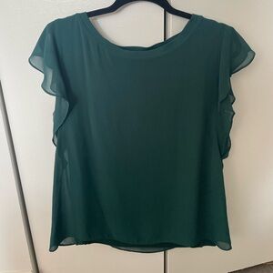 Green blouse